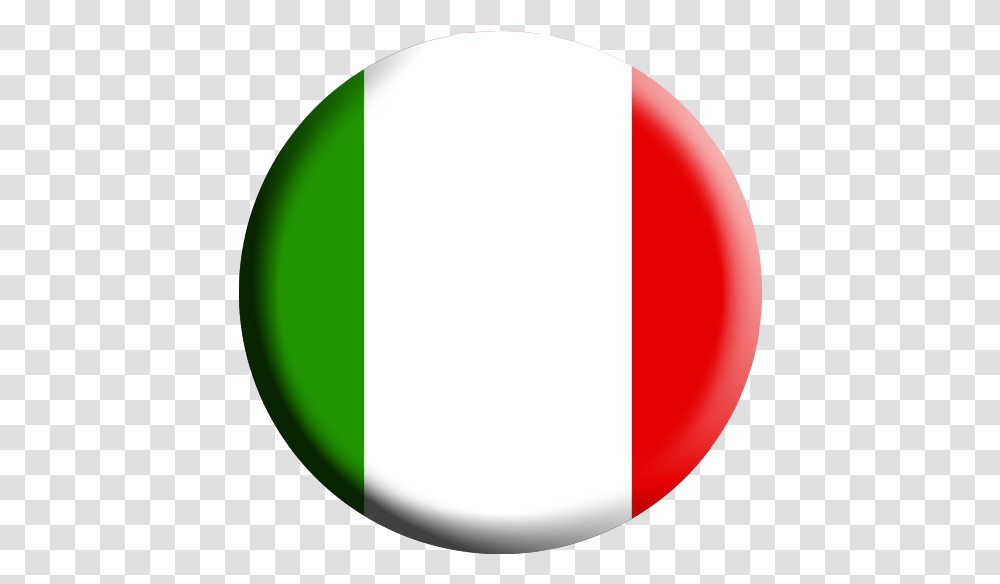 Download Hd Italian Flag Waving Circle Circle, Balloon, Logo, Symbol, Trademark Transparent Png