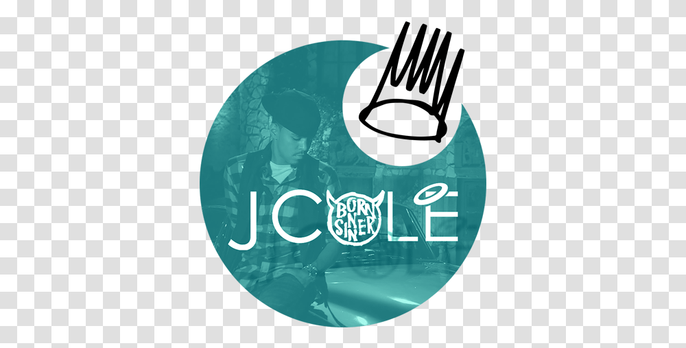 Download Hd J Cole Circle Crown Poster, Person, Human, Advertisement, Symbol Transparent Png