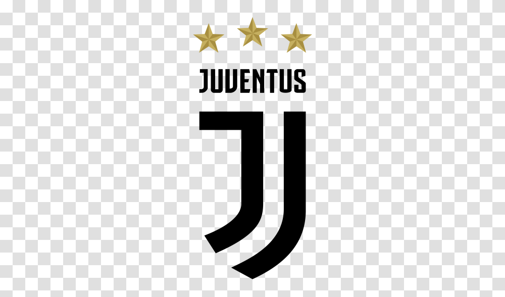 Download Hd Juventus Logo Interesting History Of The Team Juventus Team Logo, Number, Symbol, Text, Star Symbol Transparent Png