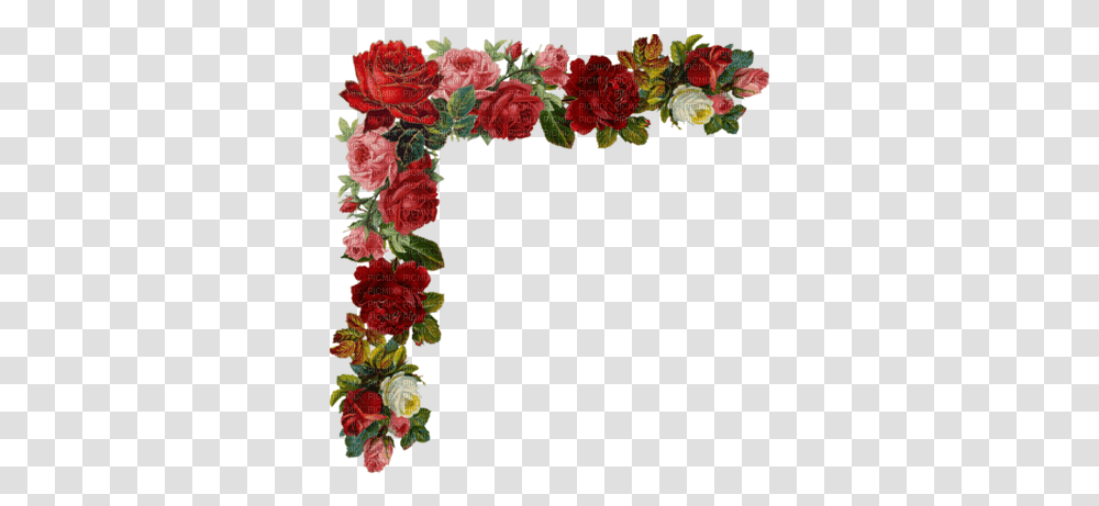 Download Hd Kaz Creations Deco Corner Flowers Colours Rose Flowers For Edits, Floral Design, Pattern, Graphics, Art Transparent Png