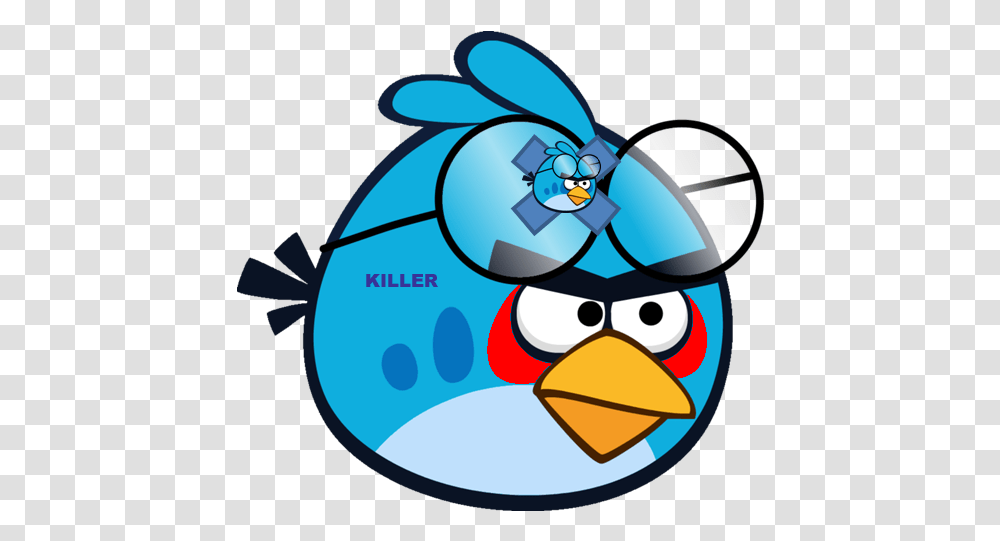 Download Hd Killer The Man Eating Lewis Bird Angry Bird Red Cartoon Yellow Angry Birds Transparent Png