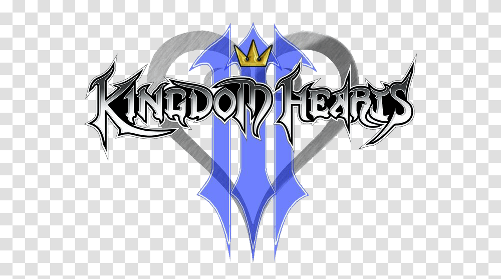 Download Hd Kingdom Hearts 3 Logo Kingdom Hearts 2 Title, Symbol, Emblem, Poster, Advertisement Transparent Png