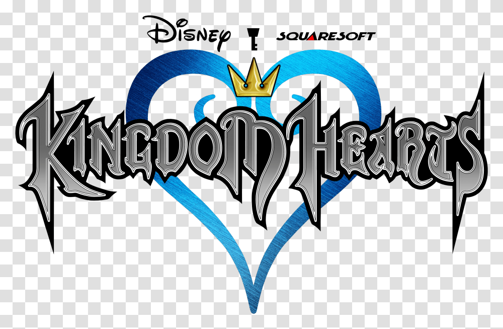 Download Hd Kingdom Hearts Logo Kh Kingdom Hearts 1, Symbol, Emblem, Trademark, Weapon Transparent Png