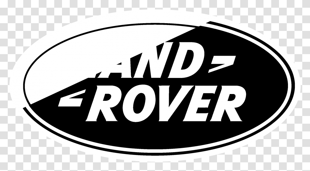 Download Hd Land Rover Logo Black And Logo Land Rover Svg, Label, Text, Meal, Word Transparent Png