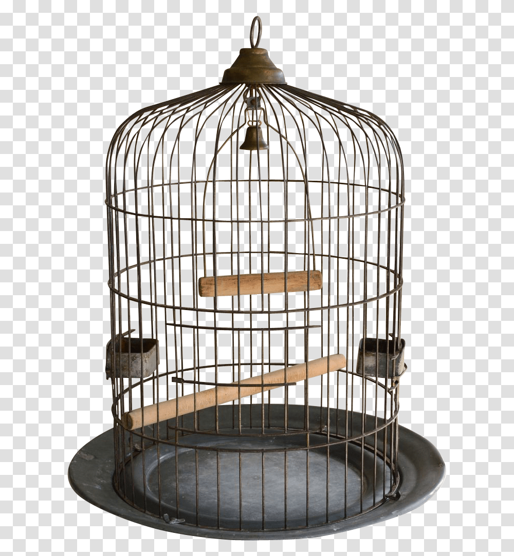 Download Hd Large Antique Birdcage O Vintage Bird Cage Open Bird Cage, Crib, Furniture, Sweets, Clothing Transparent Png