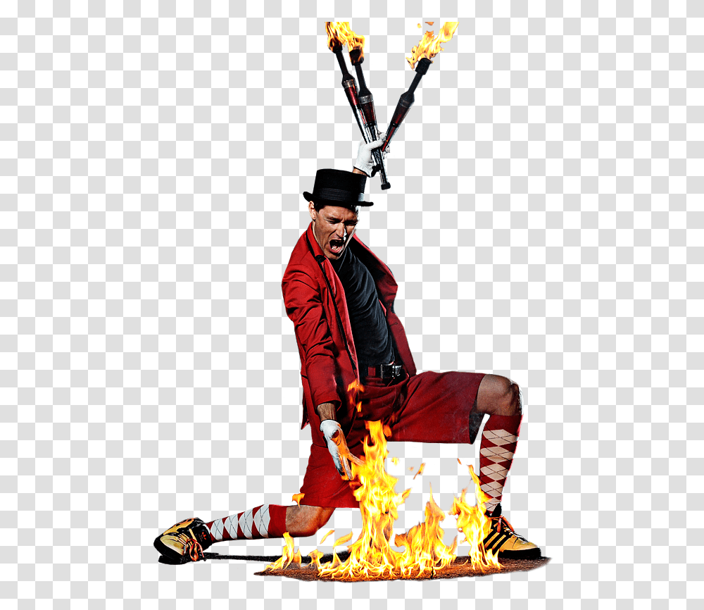 Download Hd Learn More Juggler Fire Image Juggler Fire, Person, Bonfire, Flame, Leisure Activities Transparent Png