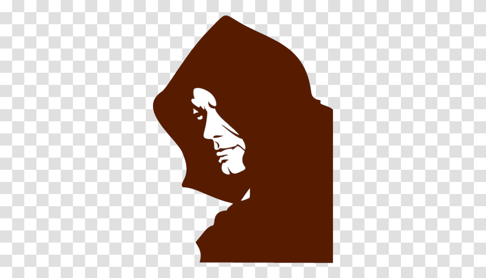 Download Hd Light Gone Story Man Hooded Man Silhouette Clip Art, Hair, Head, Face, Label Transparent Png