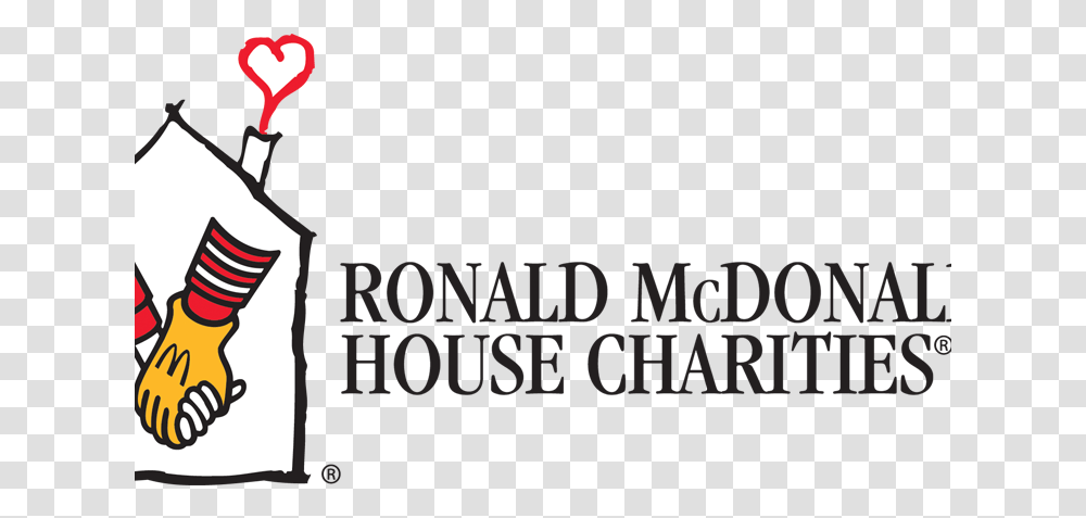 Download Hd Lions To Prepare Dinner Ronald Mcdonald House Charities Logo, Text, Alphabet, Symbol, Trademark Transparent Png