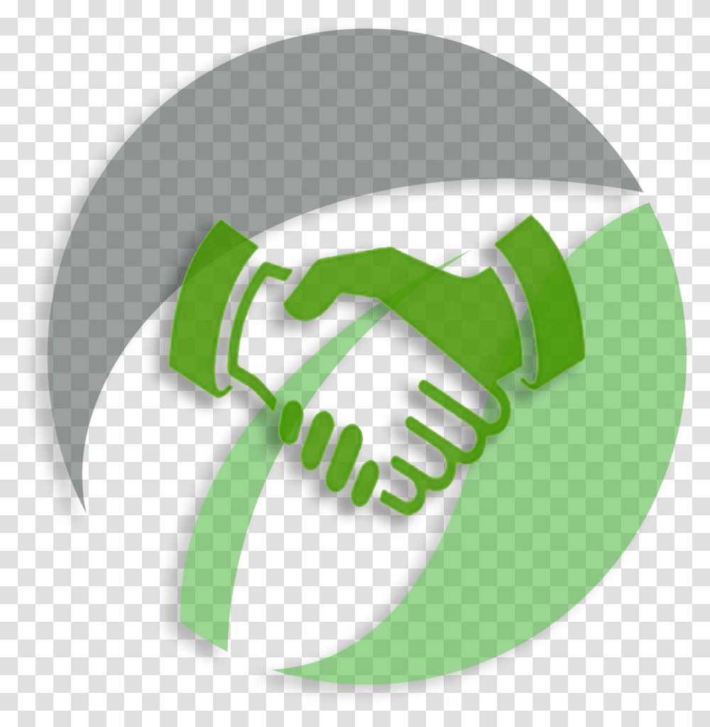 Download Hd Logo Hand Shake Health Image Emblem, Holding Hands, Handshake Transparent Png