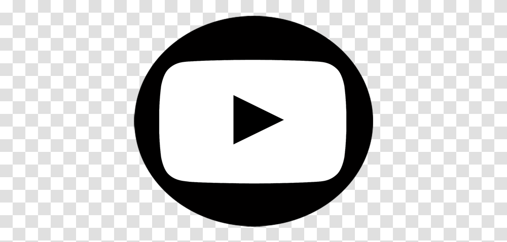 Download Hd Logo Youtube Negro Icon Youtube Logo Negro Hd, Label, Text, Symbol, Trademark Transparent Png