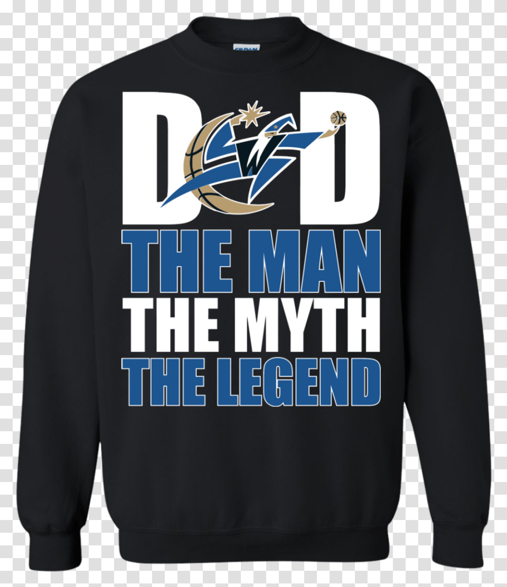 Download Hd Louis Blues Hockey Dad The Man Myth Hoodie, Clothing, Apparel, Sleeve, Long Sleeve Transparent Png