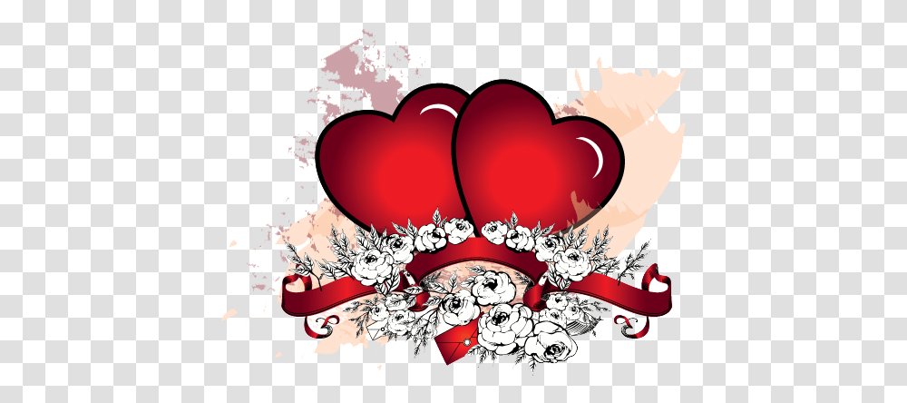 Download Hd Love Heart Vector Heart Love Psd St Day, Graphics, Floral Design, Pattern, Label Transparent Png
