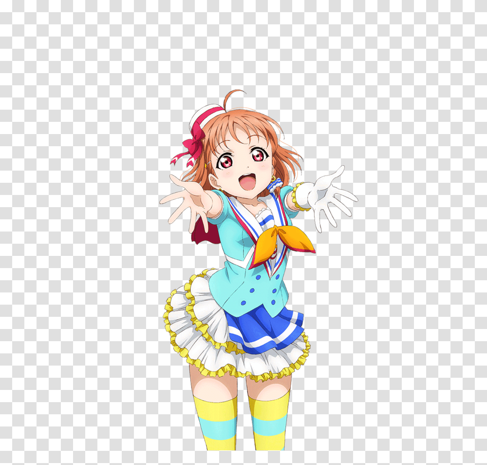 Download Hd Love Live Sunshine Love Live Sunshine Chika, Costume, Person, Toy, Girl Transparent Png