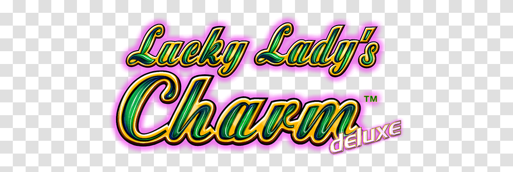 Download Hd Lucky Ladys Deluxe Lucky Ladys Charm Logo Hd, Text, Crowd, Meal, Food Transparent Png