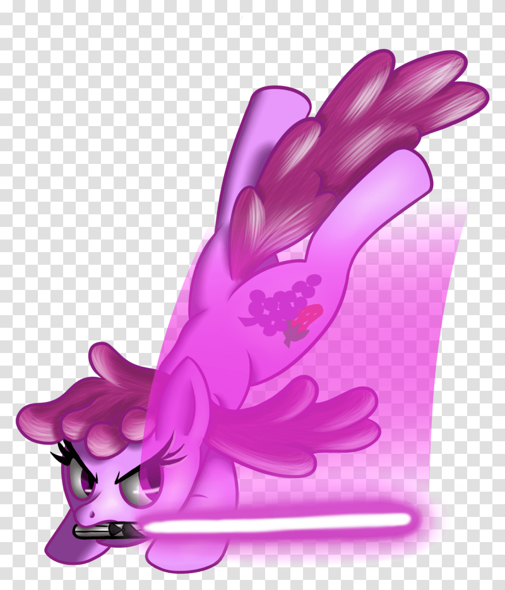 Download Hd Mace Windu Fluttershy Pink Lightsaber, Graphics, Art, Clothing, Figurine Transparent Png