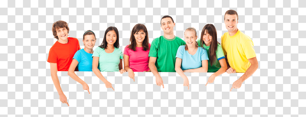 Download Hd Make Your Own T Shirt Online Happy People People Pointing Hd, Person, Human, Family, Female Transparent Png