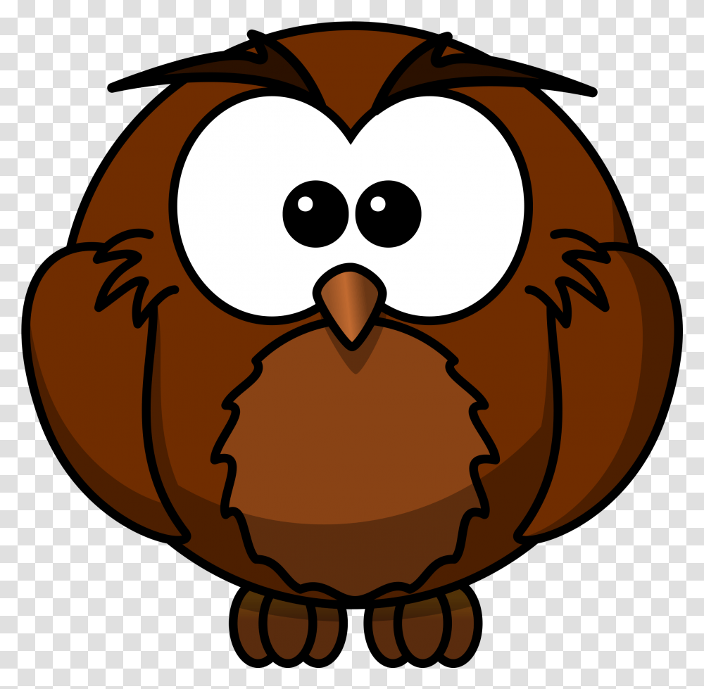 Download Hd Mango Tree Clipart Cartoon Owl Owl Cartoon, Bird, Animal, Fowl, Poultry Transparent Png