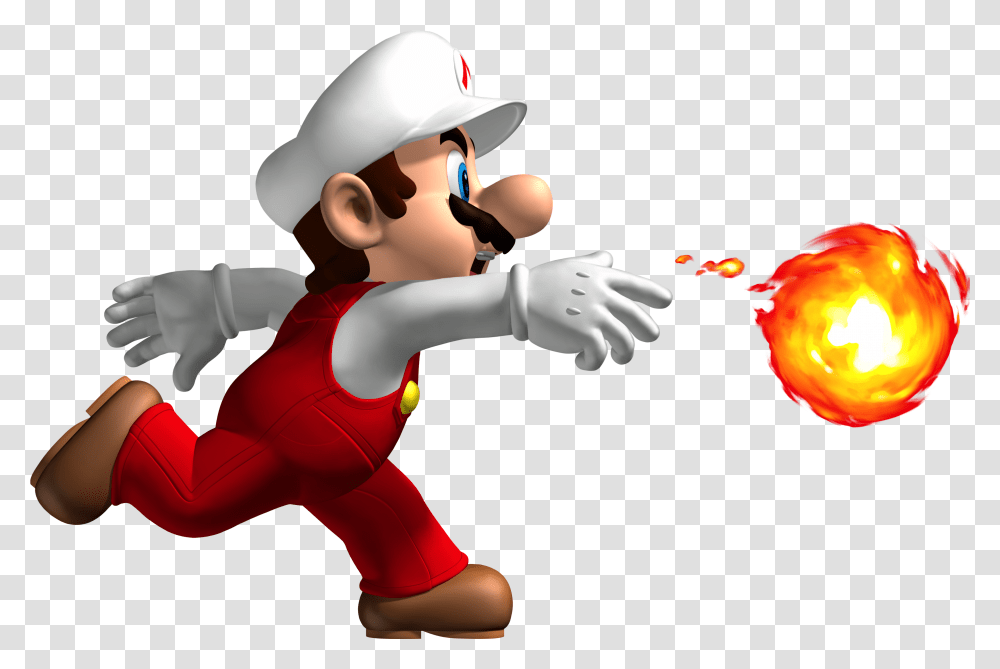 Download Hd Mario Fireball New Super Mario Bros, Person, Human, Performer, Helmet Transparent Png