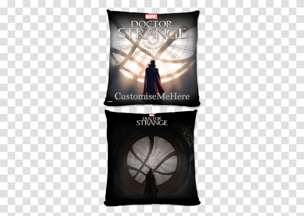 Download Hd Marvel Doctor Strange Window Logo Cushion Dr Strange Wallpaper Iphone, Person, Human, Poster, Advertisement Transparent Png