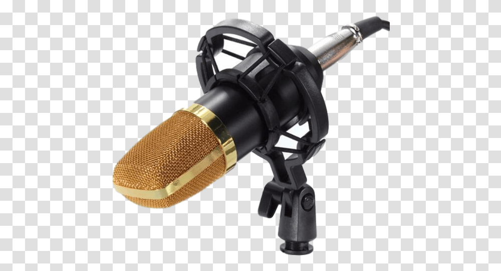 Download Hd Mcp02 Professional Studio Condenser Microphone Bm 100 Microphone, Electrical Device, Reel, Glove, Clothing Transparent Png