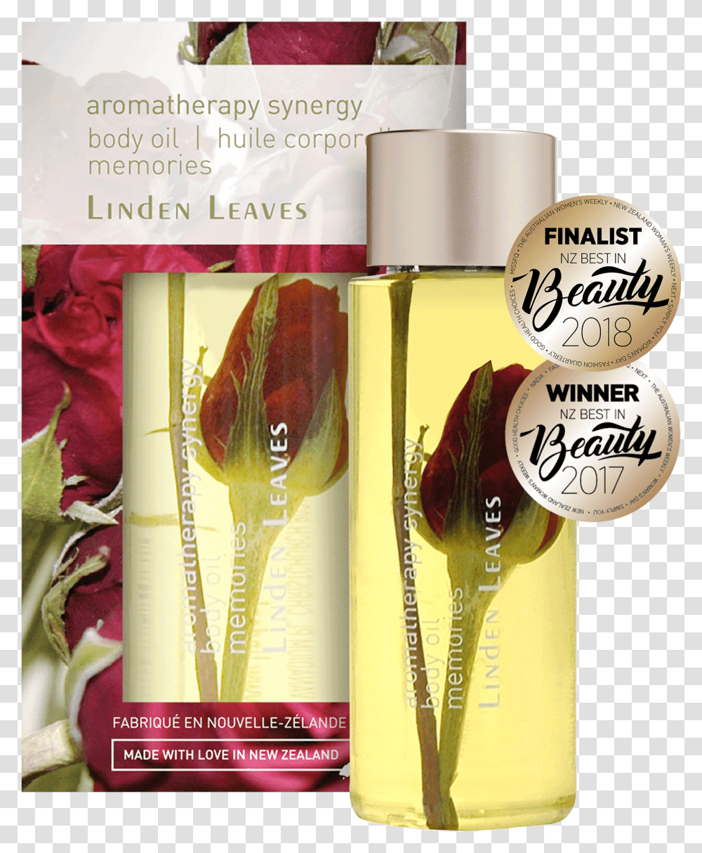 Download Hd Memories Essential Oil Image Lovely, Book, Bottle, Perfume, Cosmetics Transparent Png