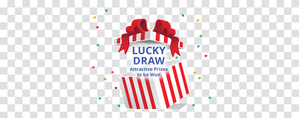 Download Hd Merry Christmas And Happy Holidays Lucky Draw Lucky Draw Prizes Icon, Paper, Text, Advertisement, Poster Transparent Png