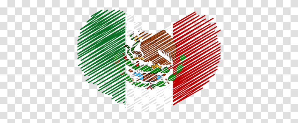 Download Hd Mexico Heart Flag Trinidad And Tobago Heart Guatemala Heart Flag, Statue, Sculpture, Graphics, Poster Transparent Png
