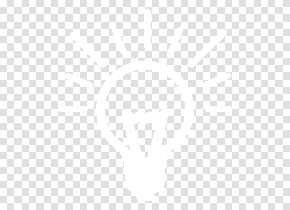Download Hd Mind Light Bulb Black Background Clipart Mind Icon White, Stencil, Hand Transparent Png