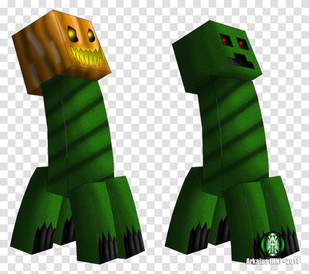 Download Hd Minecraft My Ideas Pumpkin Head Creeper By Tree Transparent Png