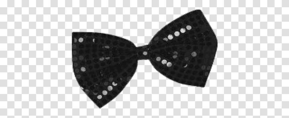 Download Hd Mq Black Ribbon Bow Decorate Decoration Negros Para El Pelo, Tie, Accessories, Accessory, Necktie Transparent Png