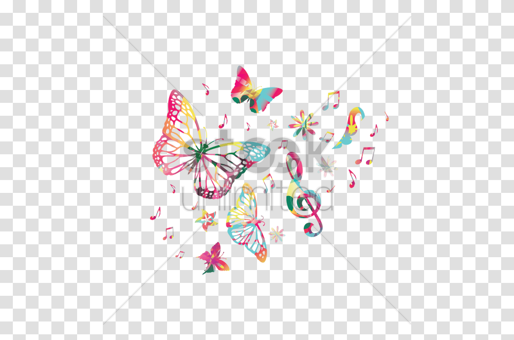 Download Hd Music Background Clip Art, Graphics, Floral Design, Pattern, Bow Transparent Png