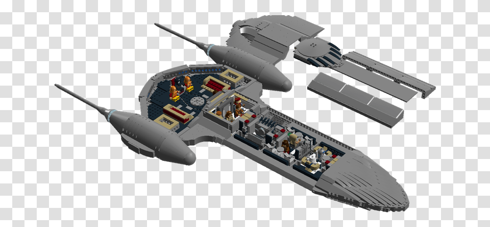 Download Hd Naboo Royal Starship 09 Lego Star Wars Starships, Aircraft, Vehicle, Transportation, Airplane Transparent Png
