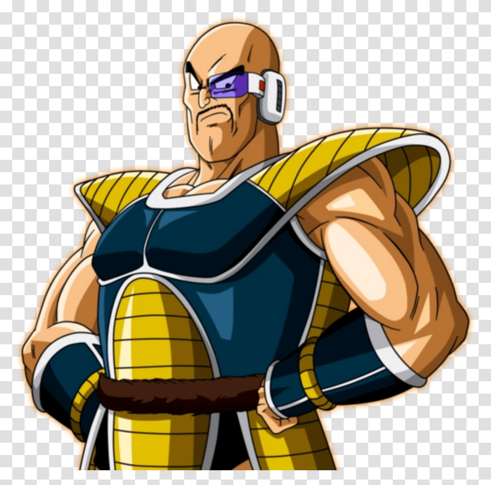 Download Hd Nappa Bola De Dragon Image National Automotive Parts Association, Person, Human, Helmet, Clothing Transparent Png