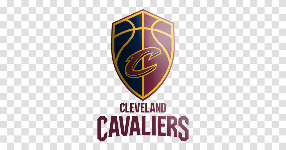 Download Hd Nba 2018 19 New Season Cleveland Cavaliers Team Cleveland Cavs Logo, Armor, Poster, Advertisement, Shield Transparent Png