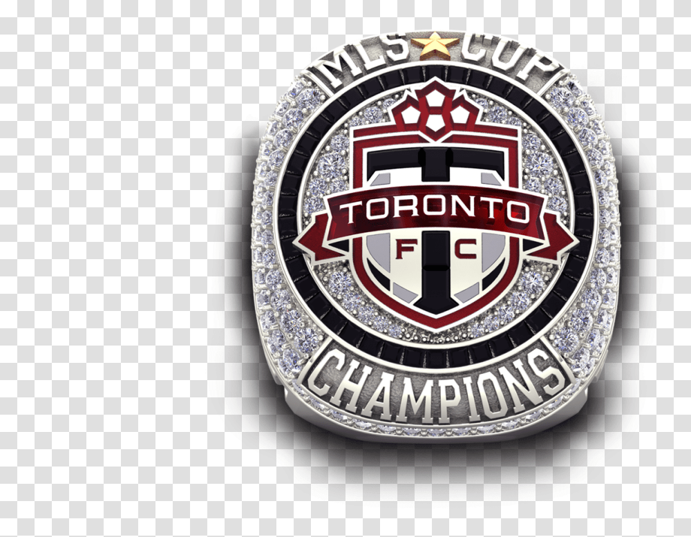 Download Hd Nba Championship Trophy Logo Toronto Fc, Symbol, Trademark, Emblem, Wristwatch Transparent Png