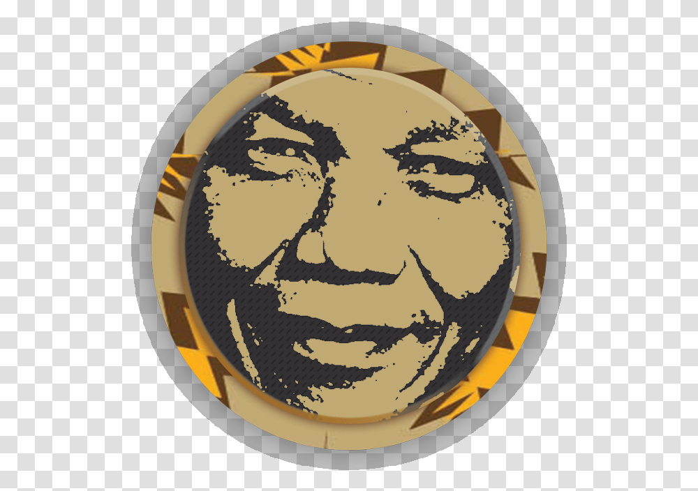 Download Hd Nelson Mandela 100 Years Circle, Word, Rug, Logo, Symbol Transparent Png