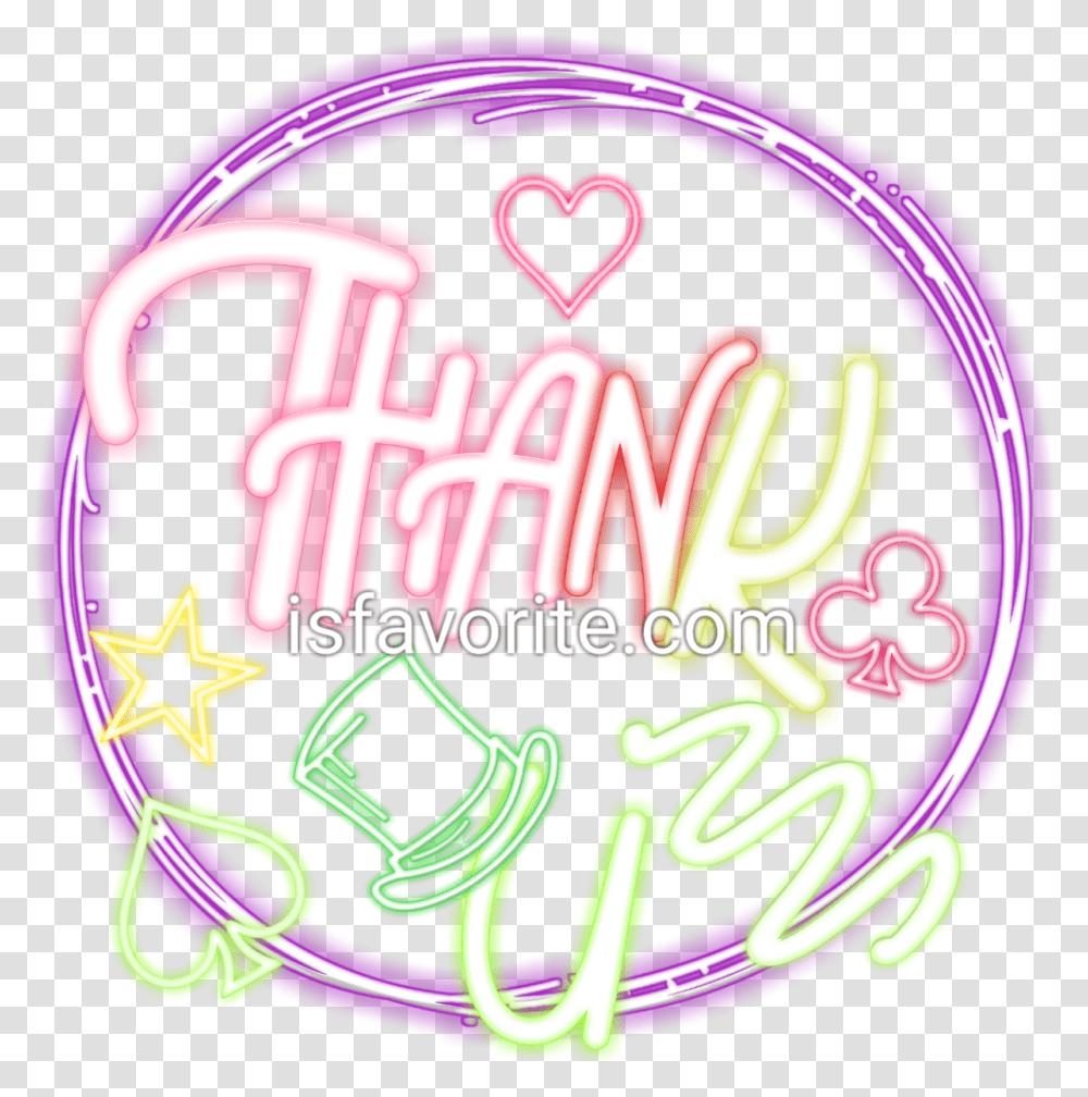 Download Hd Neon Letters Heart, Light Transparent Png