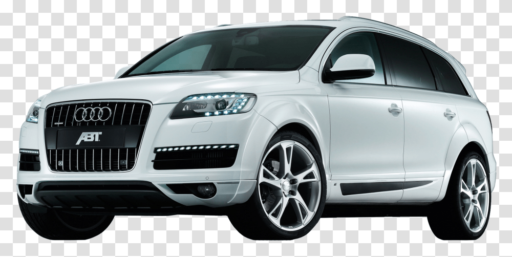 Download Hd New Car Collection Stocks Zip Audi Q7 2010 White, Vehicle, Transportation, Automobile, Tire Transparent Png