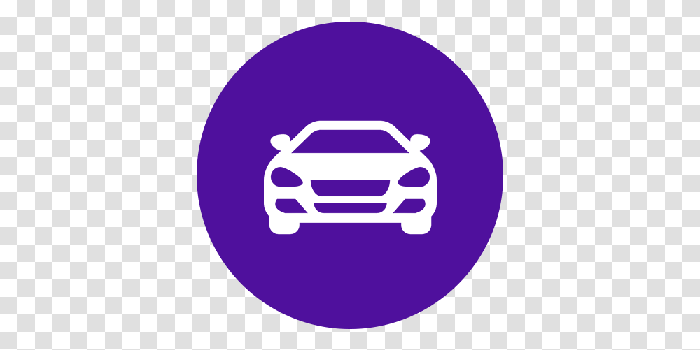 Download Hd New Driver Icon Car Icon Small Circle Car, Vehicle, Transportation, Text, Light Transparent Png