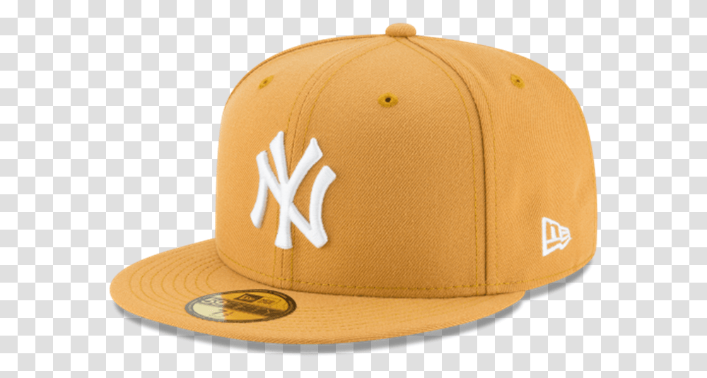 Download Hd New Era Timberland Tan Color York Yankees New Era, Clothing, Apparel, Baseball Cap Transparent Png