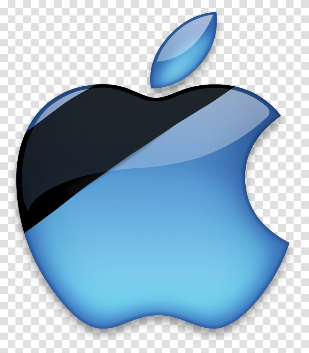 Download Hd New Mac Cosmetics Logo Color Blue Apple Logo, Ice, Outdoors, Nature, Sunglasses Transparent Png