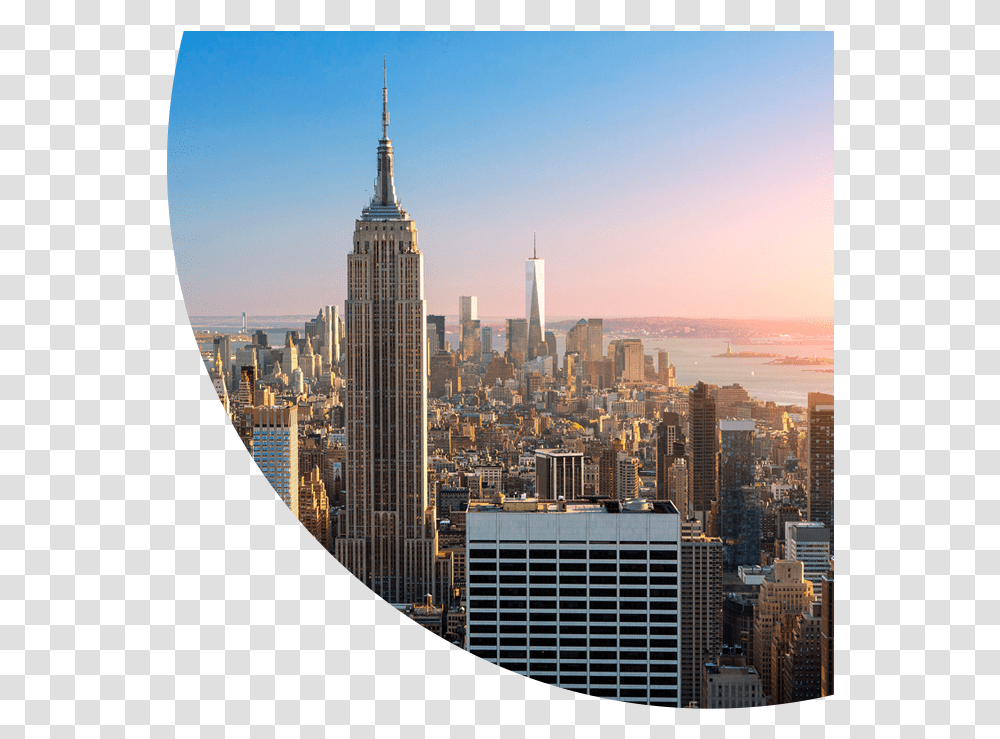 Download Hd New York City Skyline New York City New York City, High Rise, Urban, Building, Spire Transparent Png