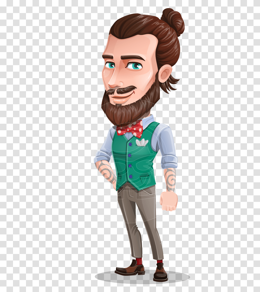 Download Hd Nixon Bun The Hipster Hair Coronavirus Meme Before And After, Person, Performer, Face, Elf Transparent Png
