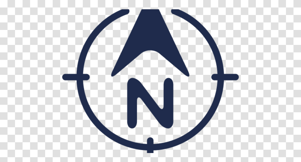 Download Hd North Arrow Vector Icon Gear And Objectives Target Graph Icon, Symbol, Logo, Trademark, Text Transparent Png