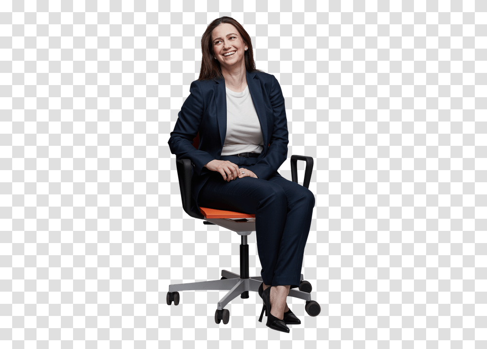 Download Hd Office People Sitting, Clothing, Apparel, Chair, Furniture Transparent Png