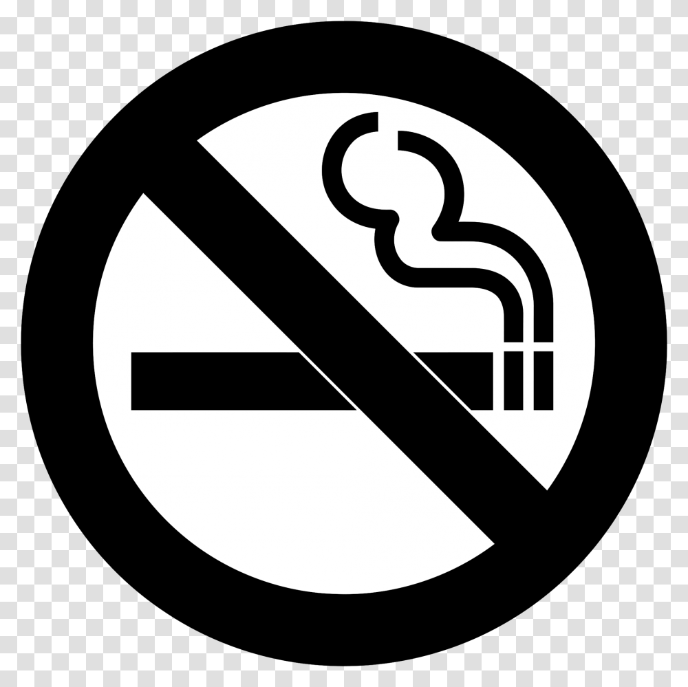 Download Hd Open No Smoking Line Art, Symbol, Road Sign, Stopsign Transparent Png