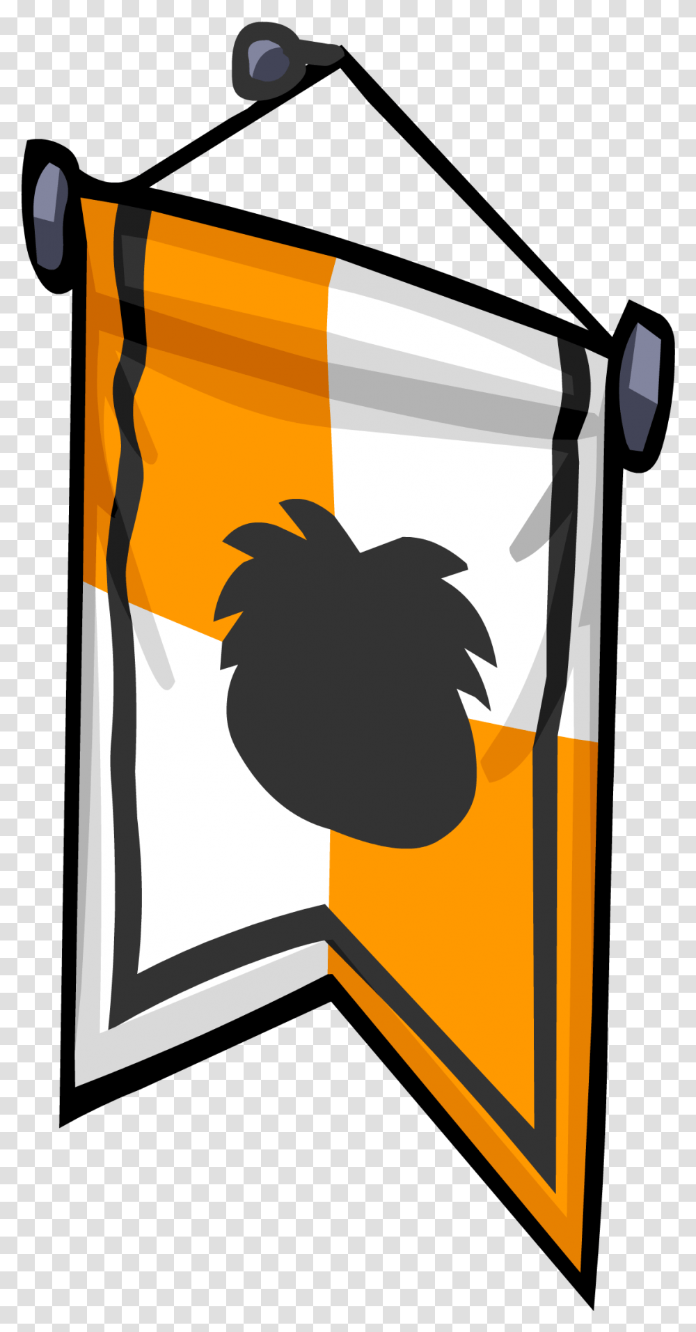 Download Hd Orange Banner Sprite 007 Image Vertical, Beverage, Drink, Bottle, Graphics Transparent Png
