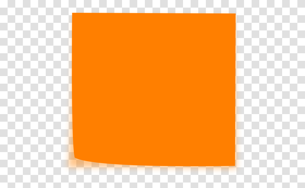 Download Hd Orange Sticky Note Post It Note Orange, Text, Label Transparent Png