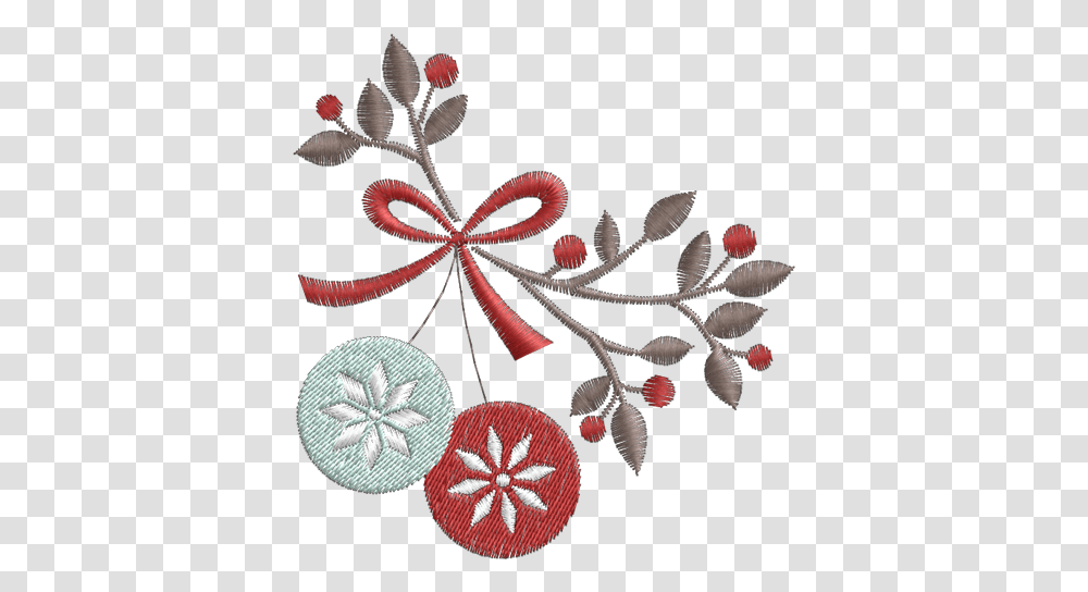 Download Hd Ornamentos De Natal Needlework, Pattern, Embroidery, Rug, Stitch Transparent Png