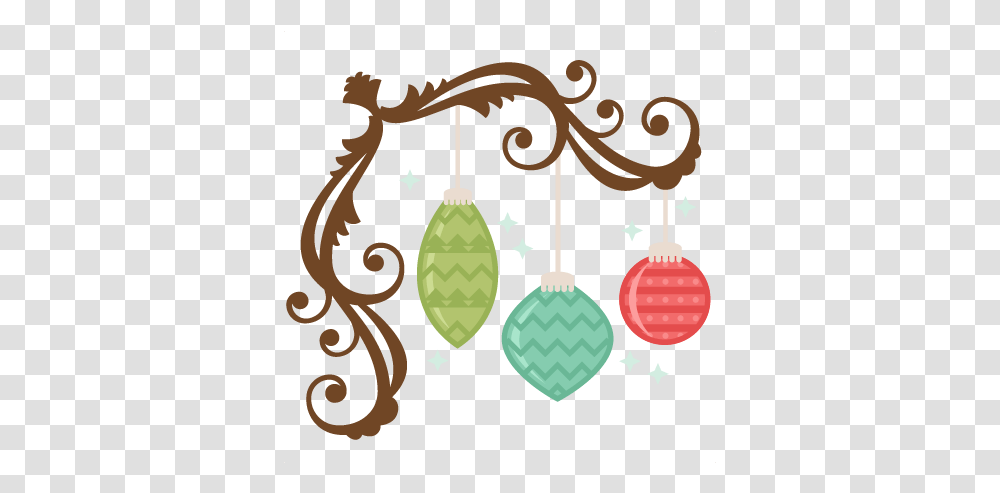 Download Hd Ornaments Frame Cute Christmas Decoration, Floral Design, Pattern, Graphics, Art Transparent Png